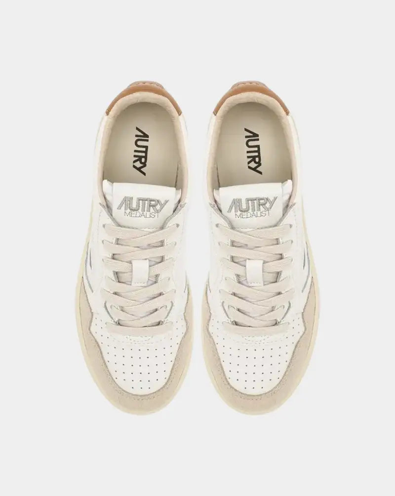 Zapatillas Autry Medalist Aulm LS02 AULM LS02 WHT/CAMEL AUTRY