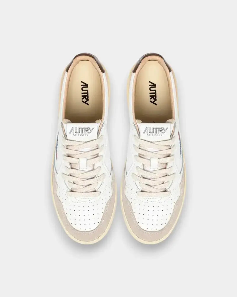 Zapatillas Autry Medalist AULM LS15 AULM LS15 WHT/TEAK AUTRY