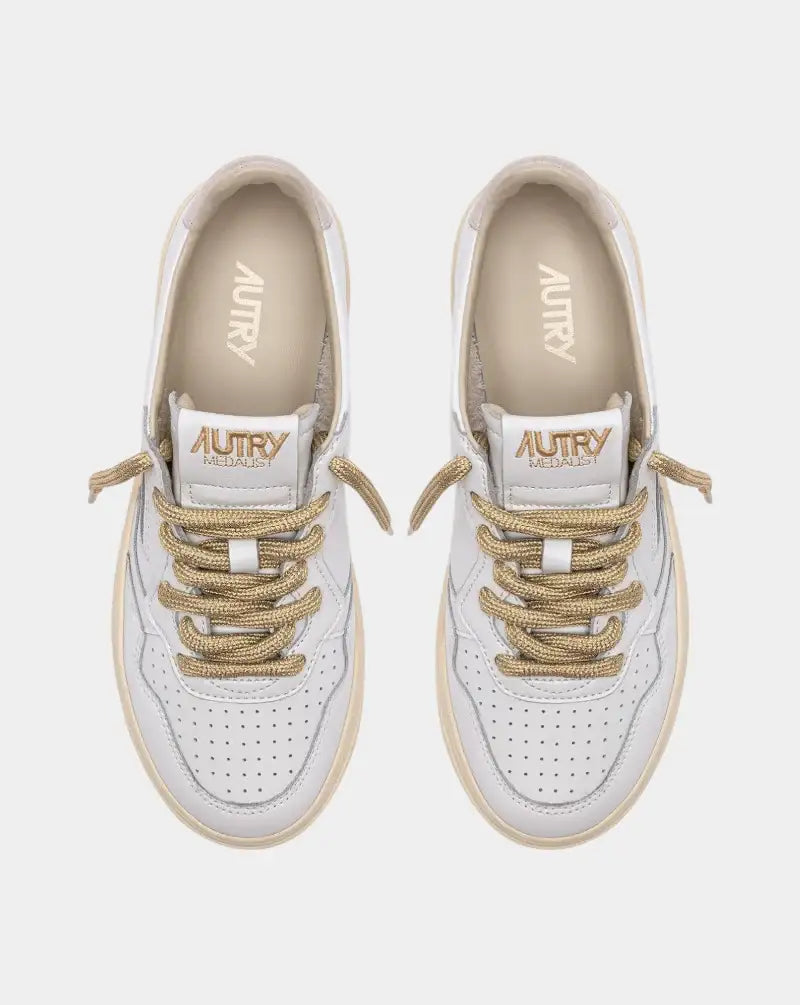 Zapatillas Autry Medalist Aulw SW01 AULW SW01 WHT/WHT AUTRY