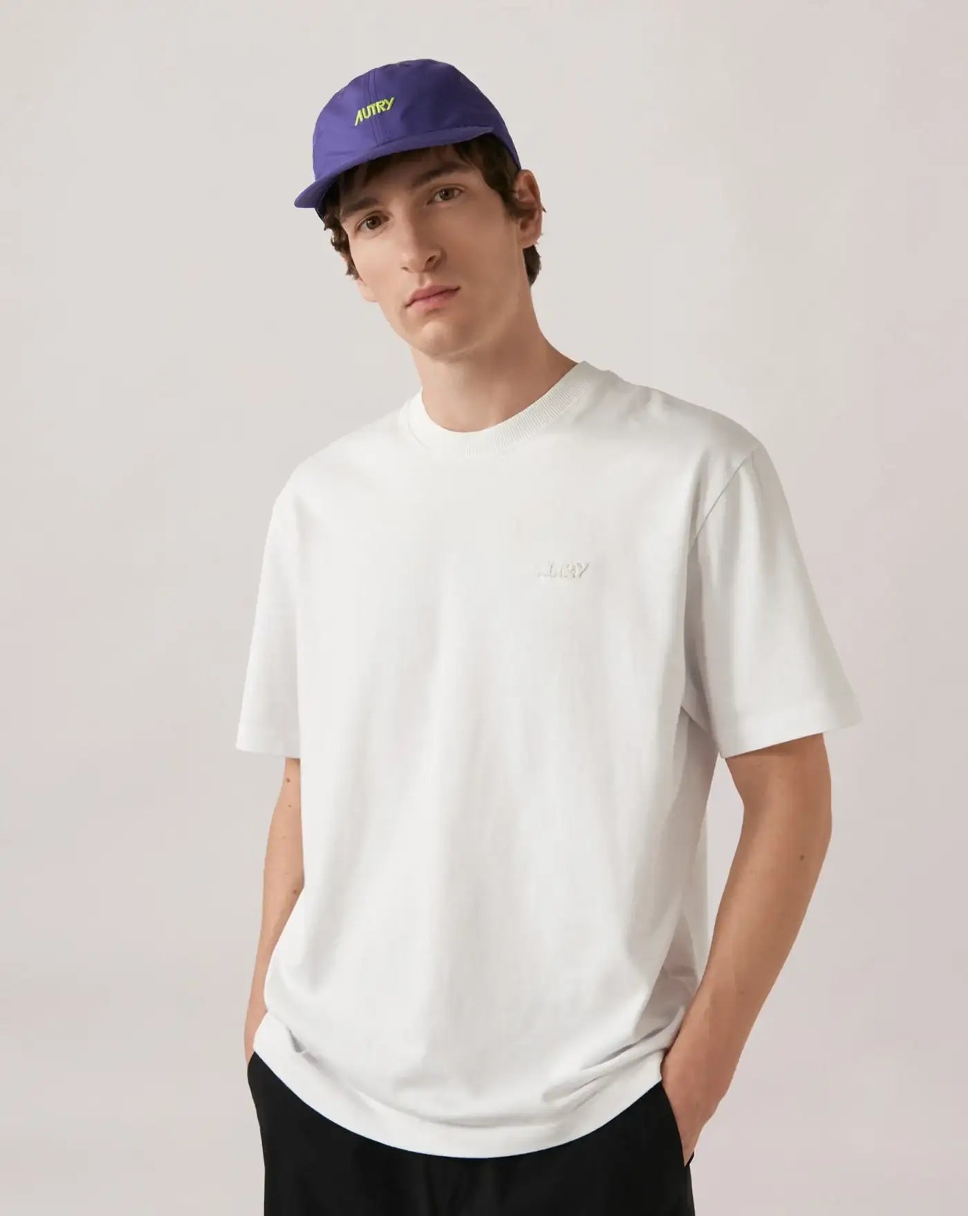 Camiseta Autry Logo TSPX 053W WHITE AUTRY