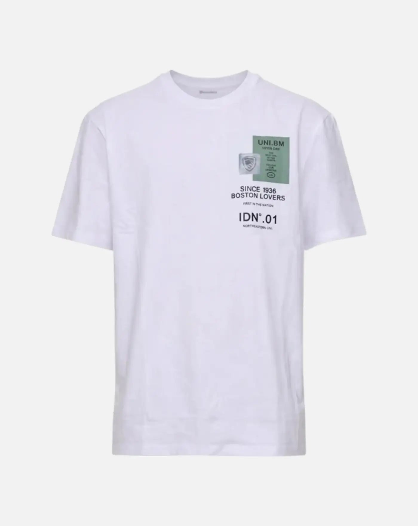Camiseta Blauer Brush 26SBLUH02283 007480 100WHITE BLAUER