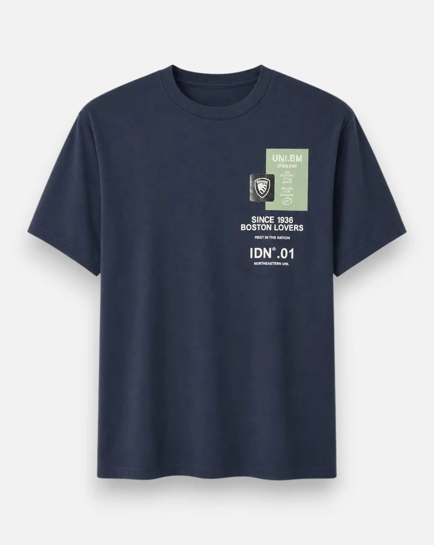 Camiseta Blauer Brush 26SBLUH02283 007480 888NAVY BLAUER