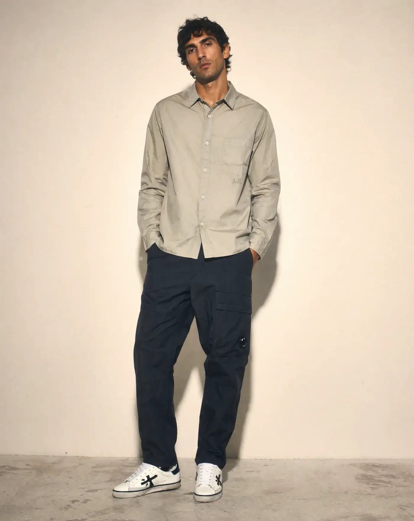 Pantalones C.P. Company Cargo Pants 20CMPA257A006439G 888 TOTAL ECLIPSE C.P. COMPANY
