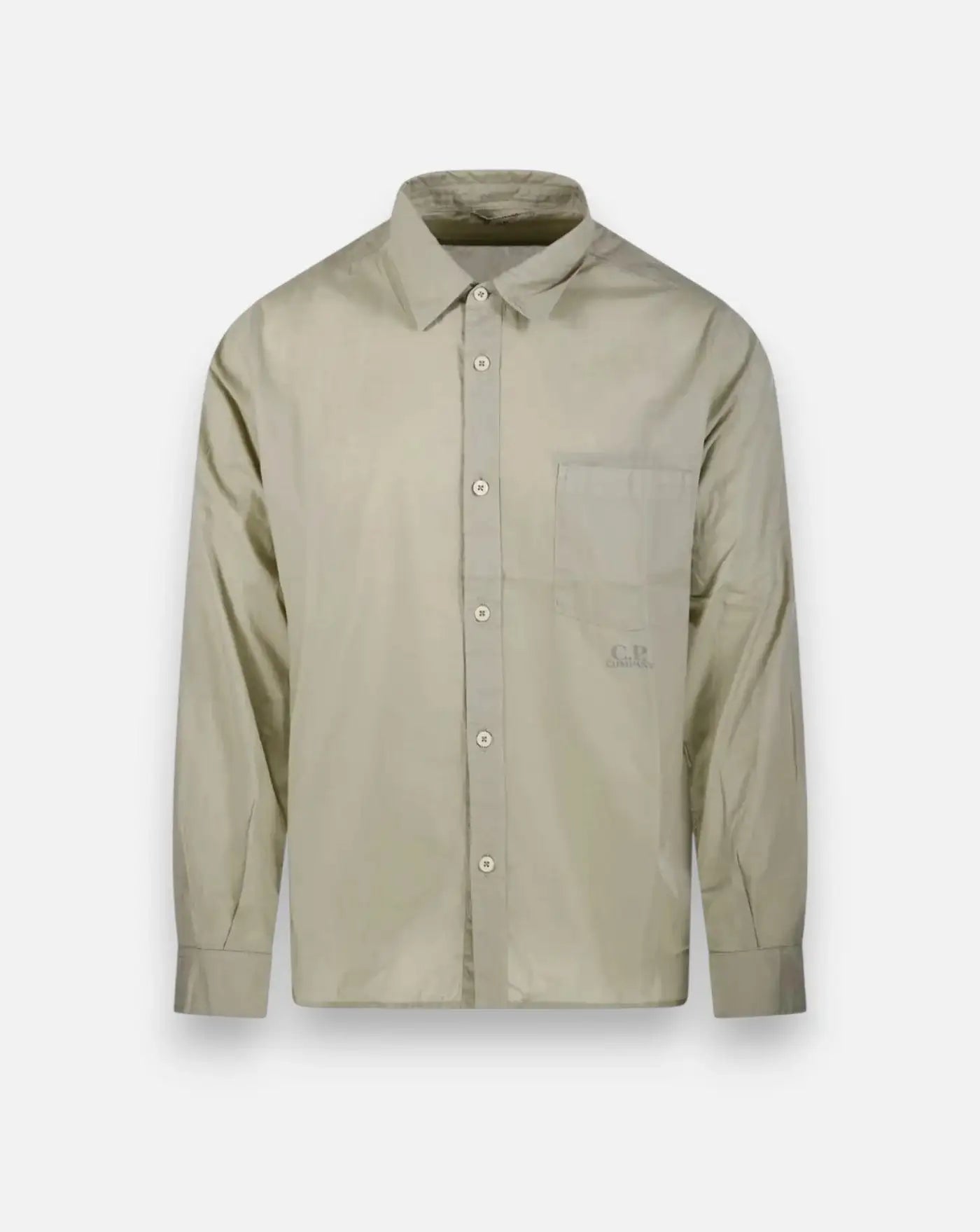 Camisa C.P. Company Long Sleeve 20CMSH225A110349G 610 MOSS GRAY C.P. COMPANY