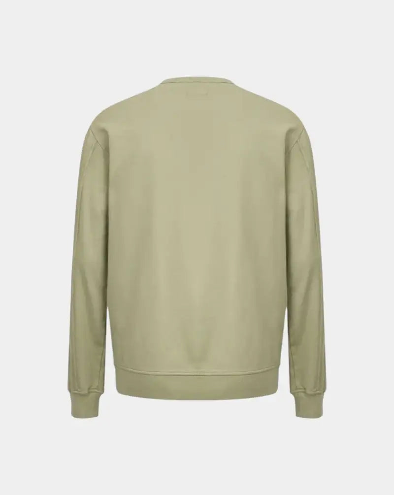 Sudadera C.P. Company Light Fleece Crewneck Sweatshirt 20CMSS711A002246G 610 MOSS GRAY C.P. COMPANY