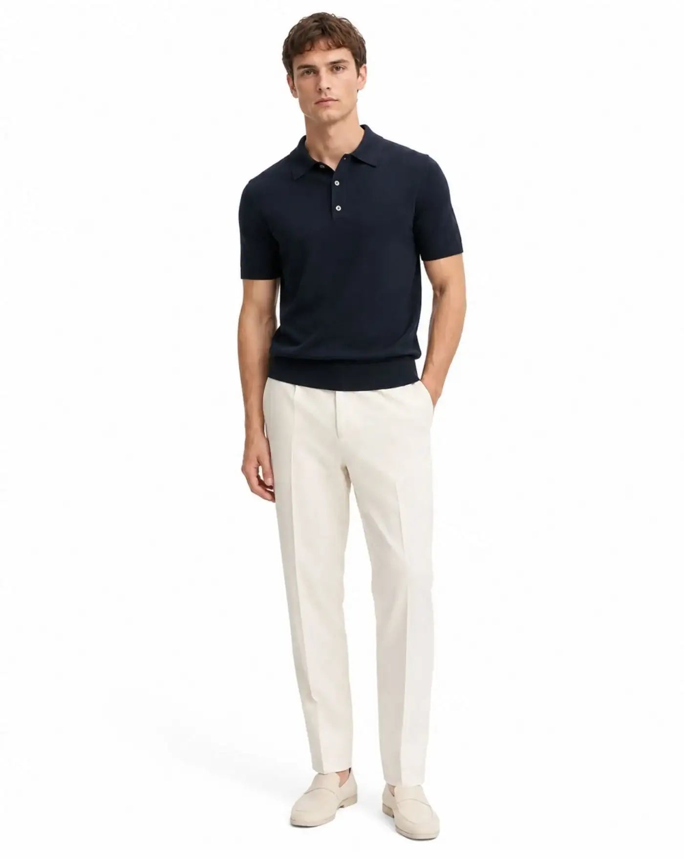 Polo Diktat Punto Riso DK17025 BLU NOTTE DIKTAT