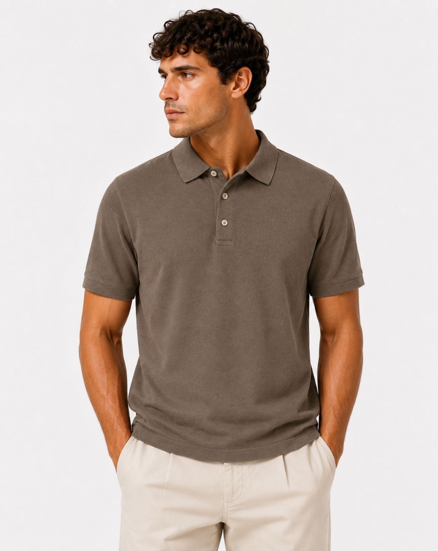 Polo Diktat Punto Riso DK17025 MORO DIKTAT