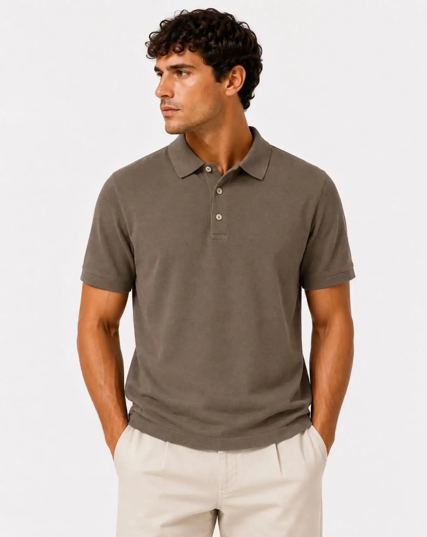 Polo Diktat Punto Riso DK17025 MORO DIKTAT