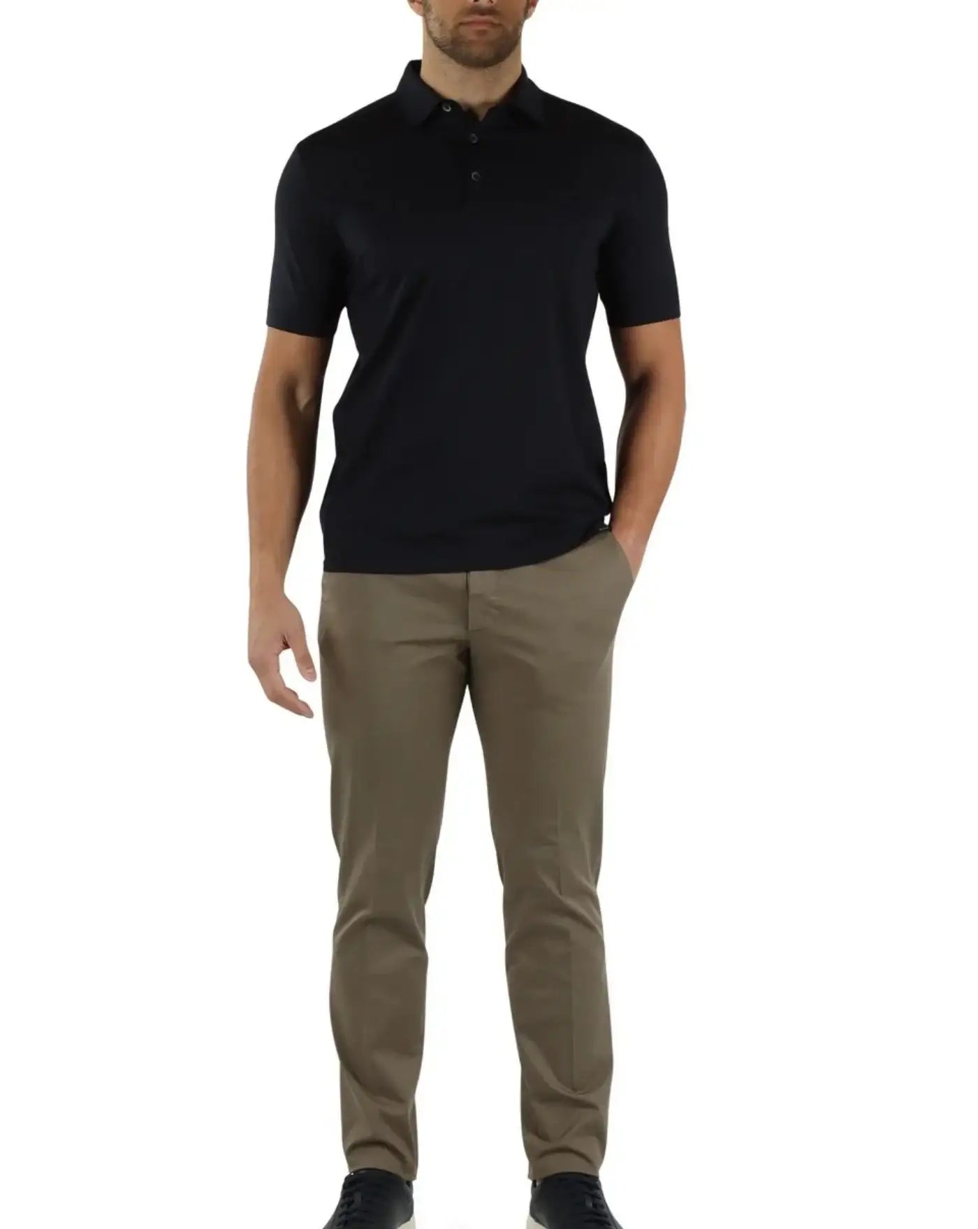 Polo DIKTAT Second Skin<BR/> DK17912 BLUE NOTTE DIKTAT