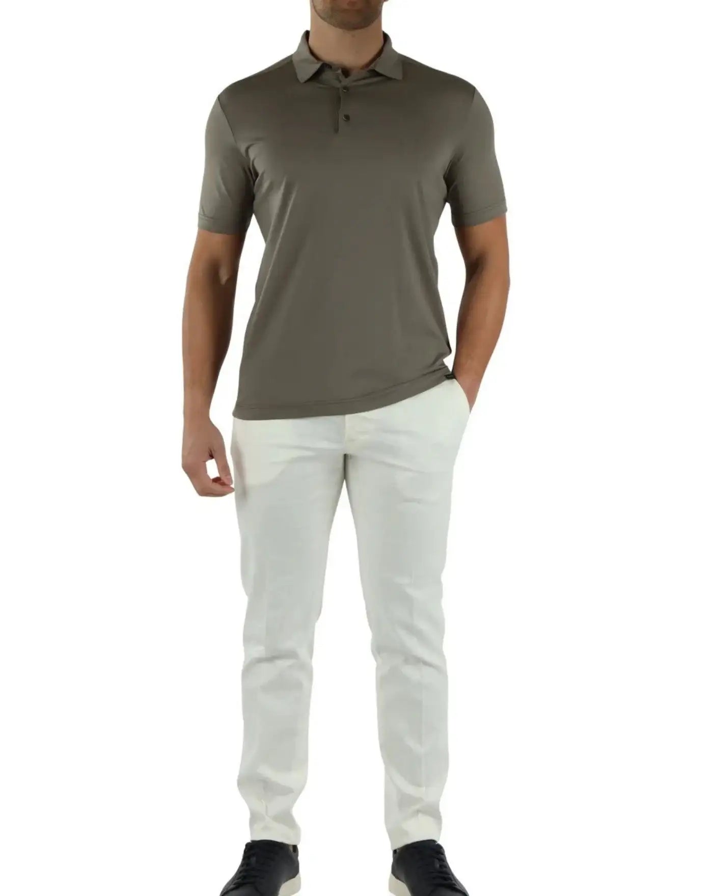 Polo DIKTAT Second Skin<BR/> DK17912 TORTORA DIKTAT