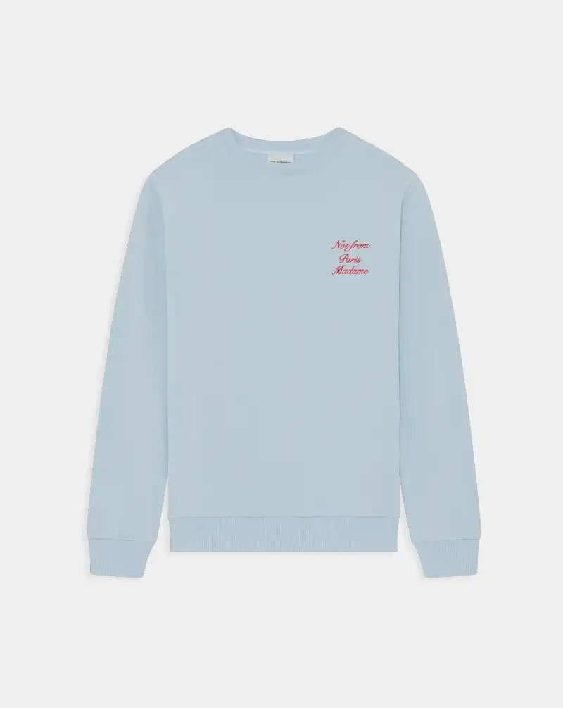 Sudadera Drole de Monsieur Slogan Calligraphy K-SW157 CO127LBE DROLE DE MONSIEUR