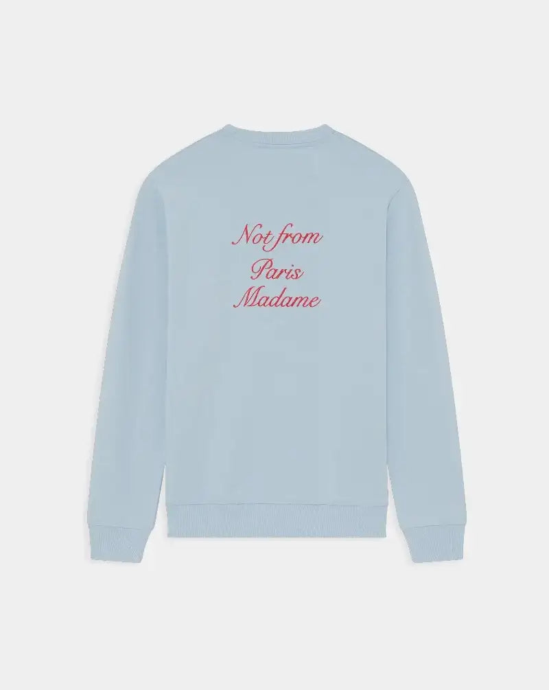 Sudadera Drole de Monsieur Slogan Calligraphy K-SW157 CO127LBE DROLE DE MONSIEUR