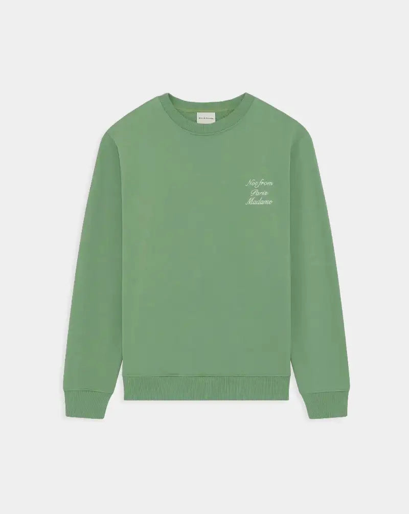 Sudadera Drole de Monsieur Slogan Calligraphy K-SW157 CO127LGN DROLE DE MONSIEUR