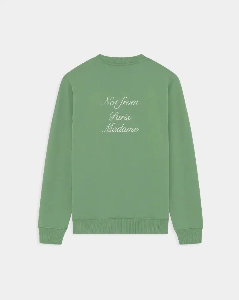 Sudadera Drole de Monsieur Slogan Calligraphy K-SW157 CO127LGN DROLE DE MONSIEUR