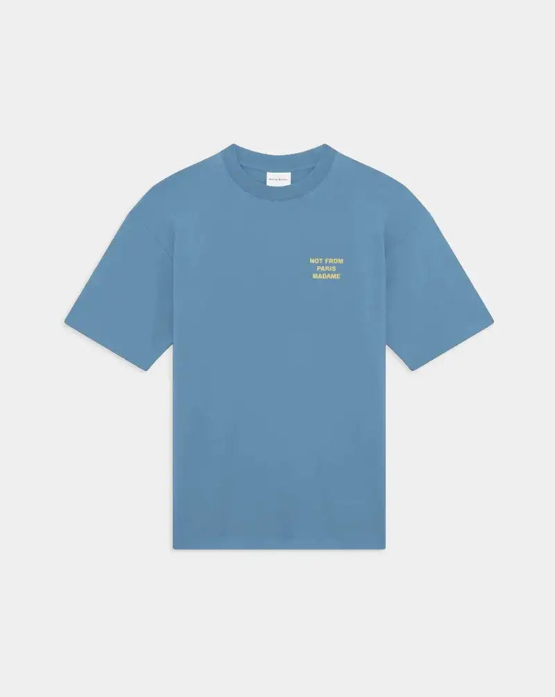 Camiseta Drole de Monsieur Le T-shirt Slogan K-TS203 CO002ATBL DROLE DE MONSIEUR