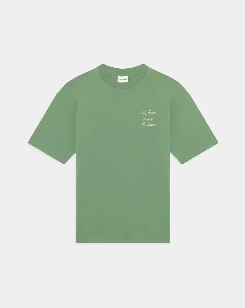 Camiseta Drole de Monsieur Le T-shirt Slogan Caligraphy K-TS209 CO002LGN DROLE DE MONSIEUR