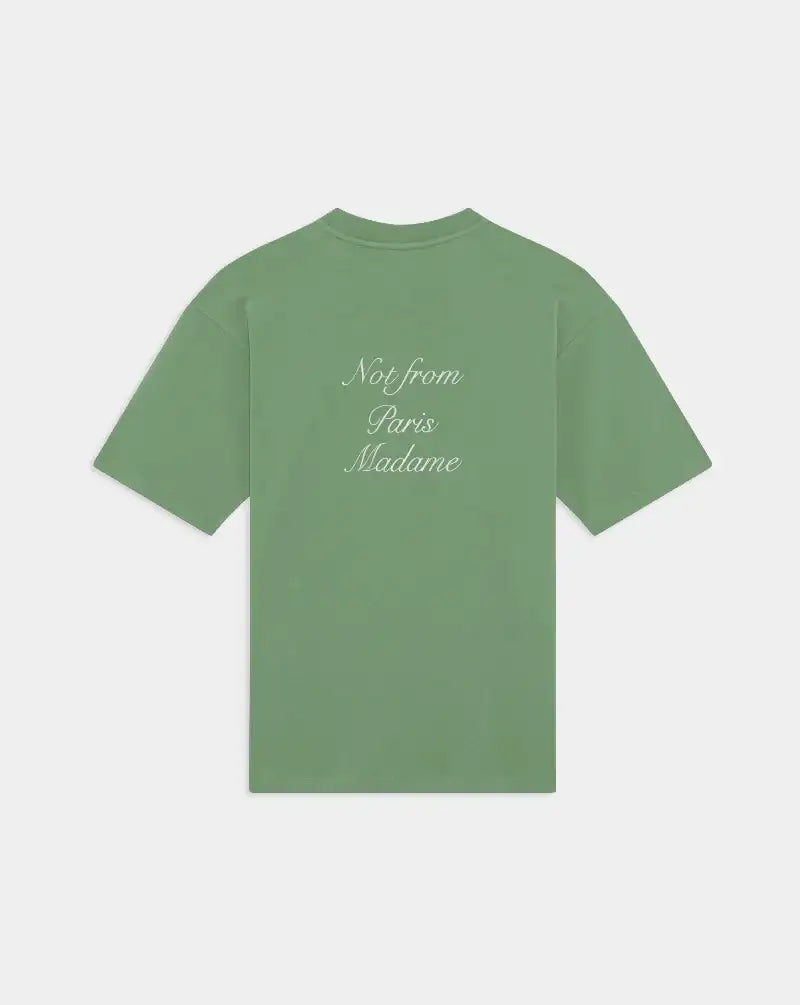 Camiseta Drole de Monsieur Le T-shirt Slogan Caligraphy K-TS209 CO002LGN DROLE DE MONSIEUR