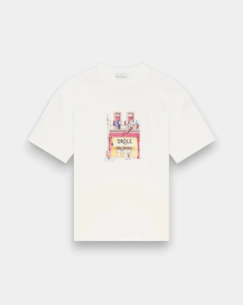 Camiseta Drole de Monsieur Drole Cafe K-TS307 CO002OW DROLE DE MONSIEUR