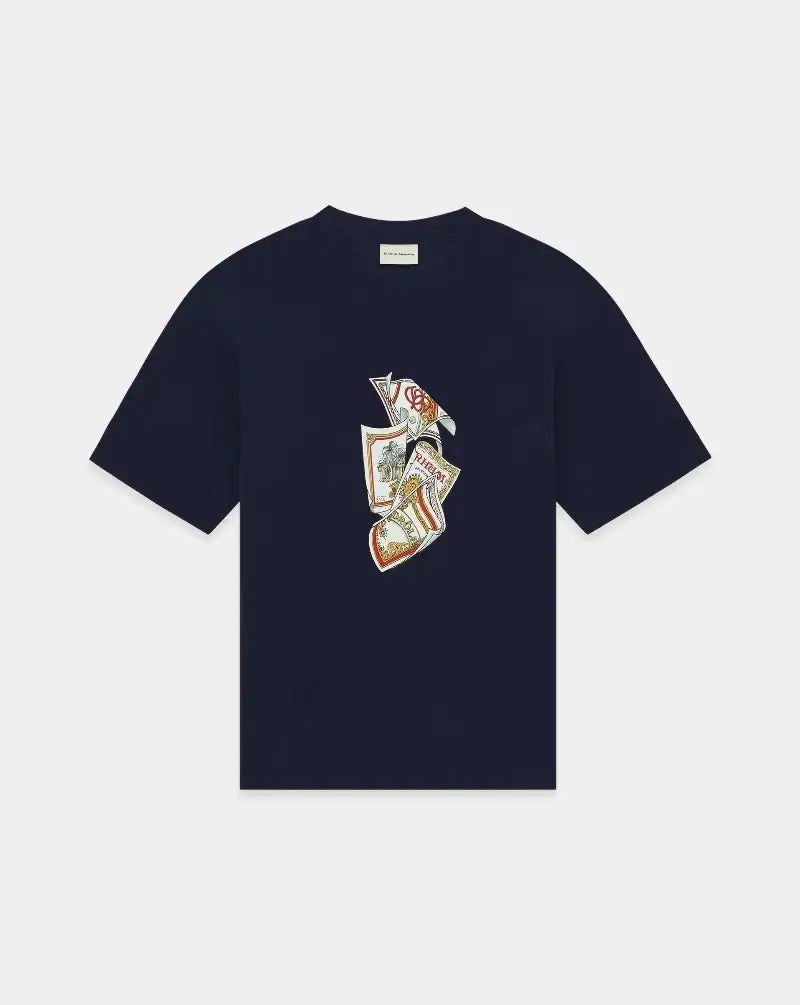 Camiseta Drole de Monsieur Rum Labels K-TS311 CO002NY DROLE DE MONSIEUR