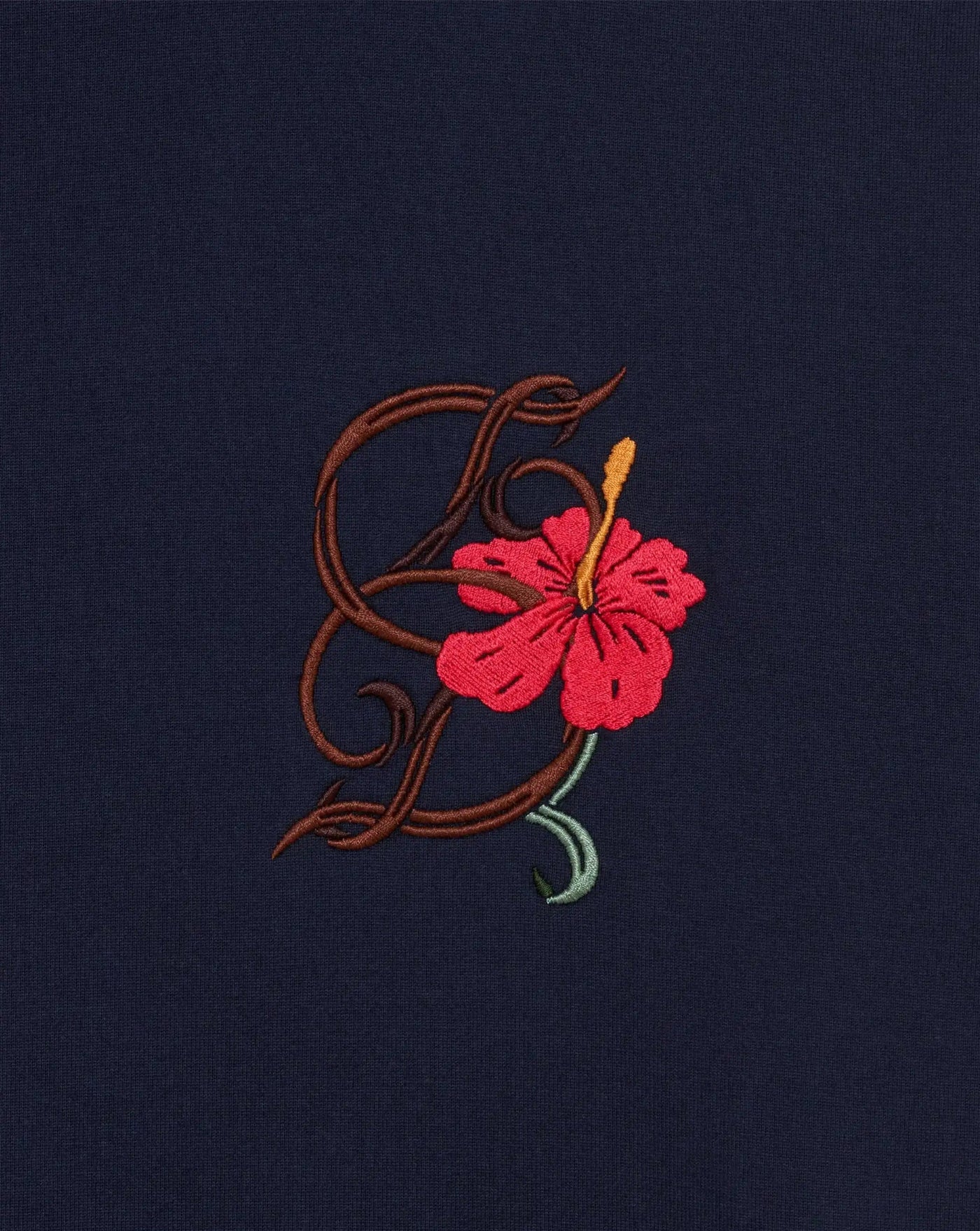 Camiseta Drole de Monsieur Hibiscus Brodee K-TS316 CO248NY DROLE DE MONSIEUR