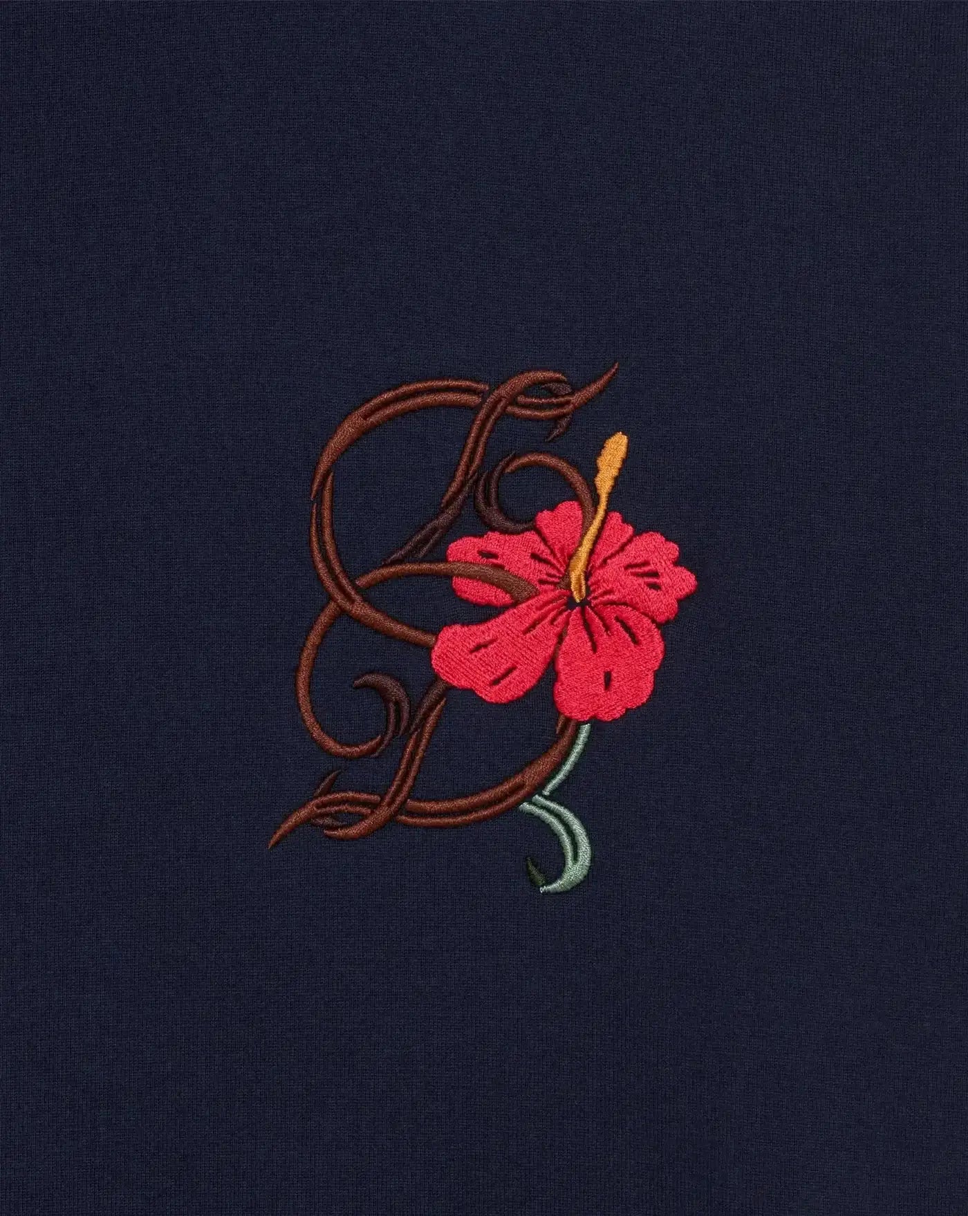 Camiseta Drole de Monsieur Hibiscus Brodee K-TS316 CO248NY DROLE DE MONSIEUR