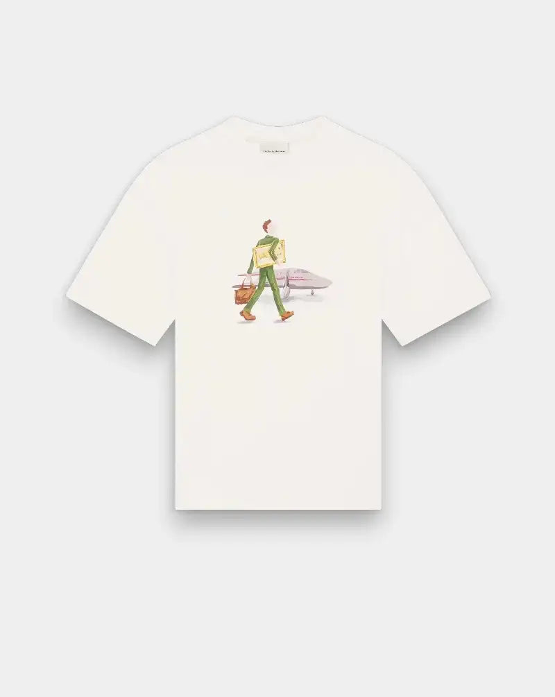 Camiseta Drole de Monsieur T-shirt L`homme au Tableau TS290 CO002 OW DROLE DE MONSIEUR