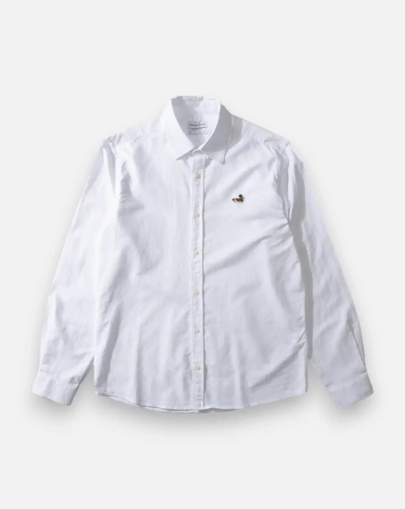 Camisa Edmmond Duck Shirt Oxford 1261001000 PLAIN WHITE EDMMOND