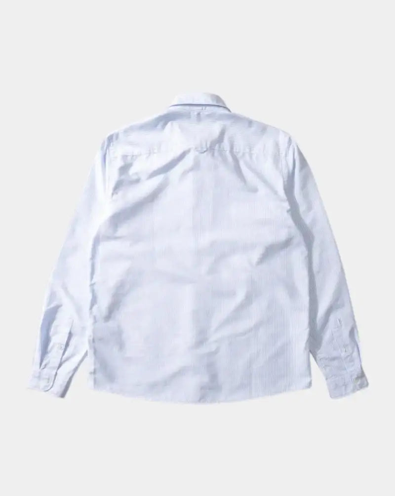 Camisa Edmmond Duck Striped Shirt 1261002500 PLAIN LIGHT BLUE EDMMOND