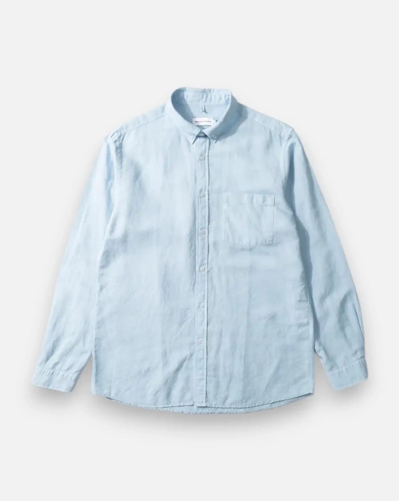 Camisa Edmmond Linen shirt light blue 1261005500 PLAIN LIGHT BLUE EDMMOND