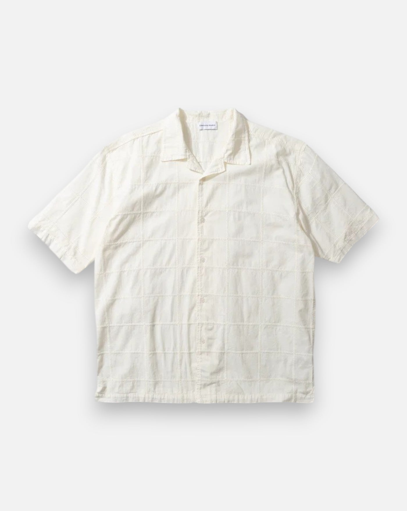 Camisa Edmmond Freedom Short Sleeve 1261021010 PLAIN OFF WHITE EDMMOND