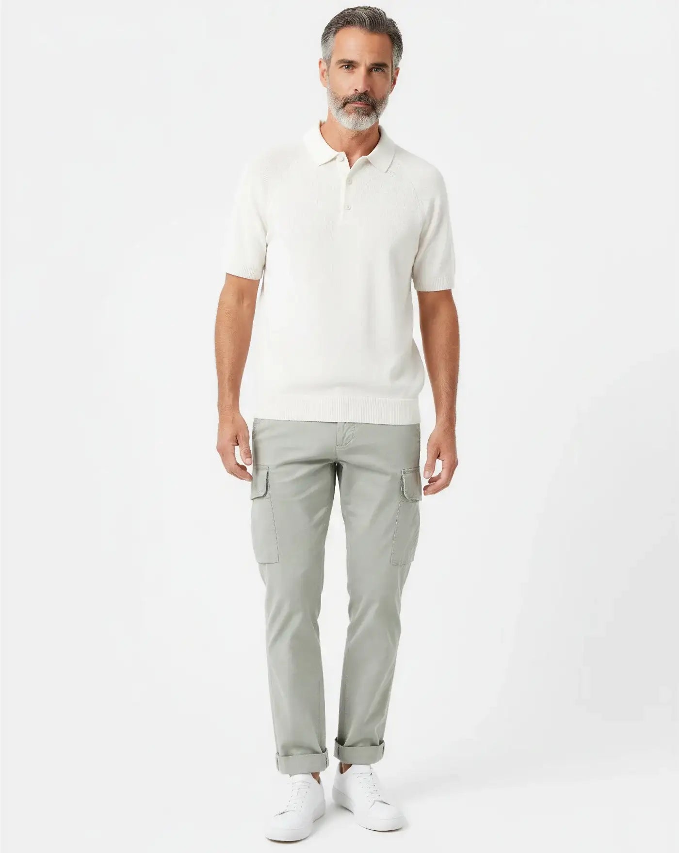 Polo Edmmond Sunset polo Off White 1262002010 PLAIN OFF WHITE EDMMOND