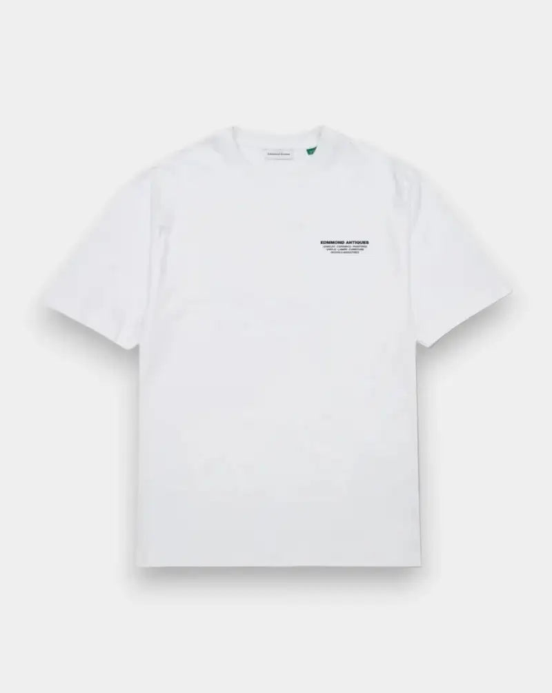Camiseta Edmmond Antiques 1263022000 PLAIN WHITE EDMMOND
