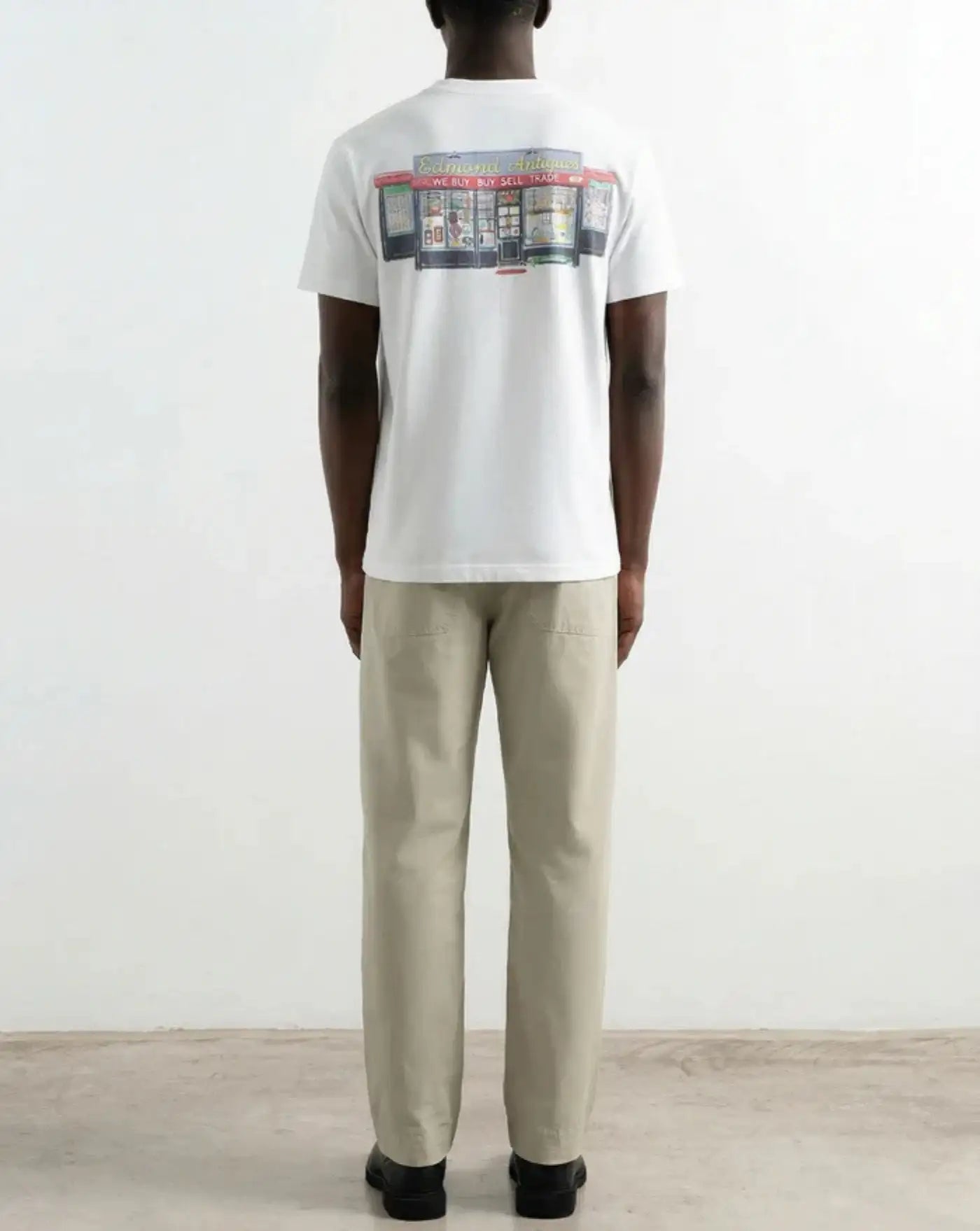Camiseta Edmmond Antiques 1263022000 PLAIN WHITE EDMMOND
