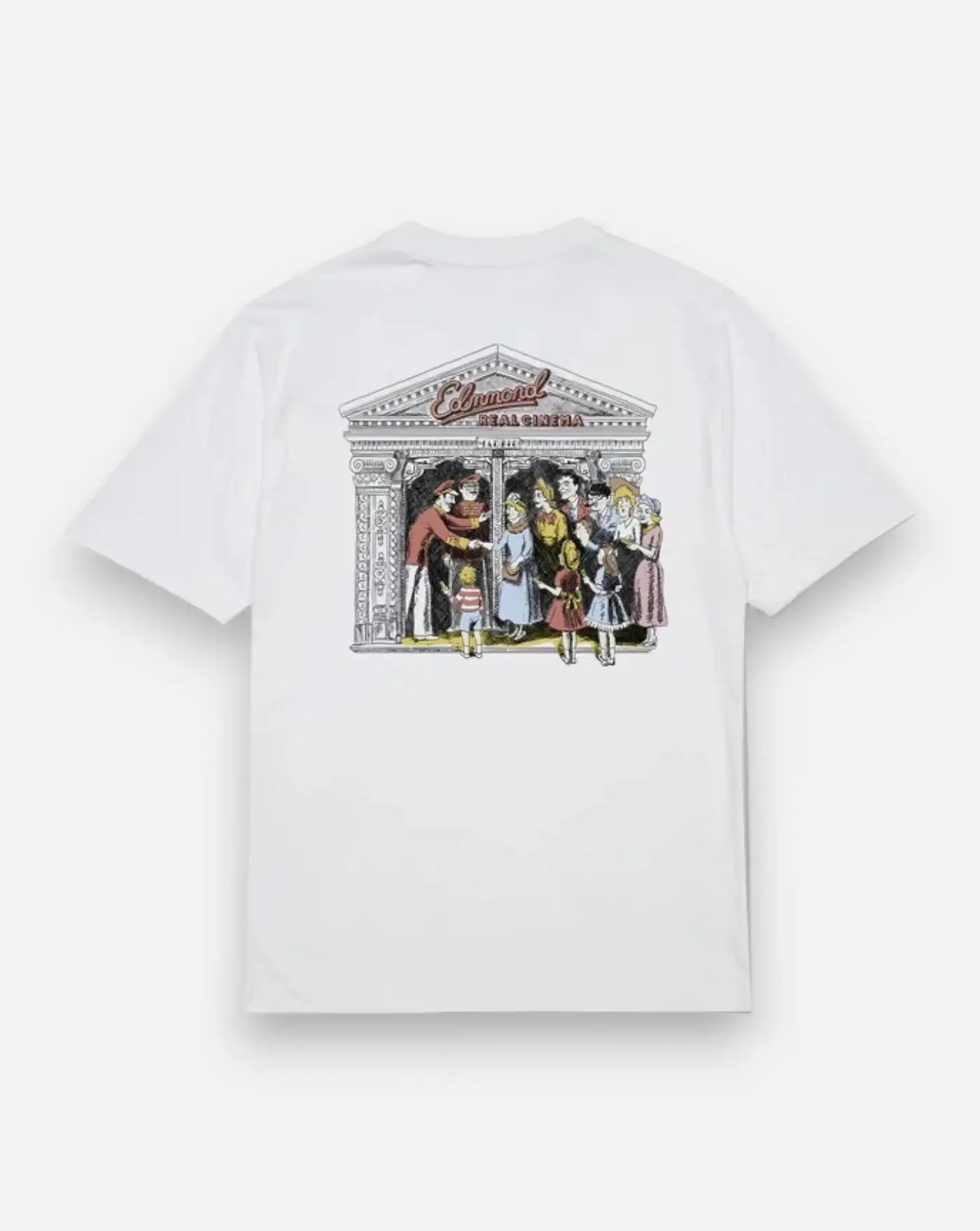 Camiseta Edmmond Media Company 1263030000 PLAIN WHITE EDMMOND