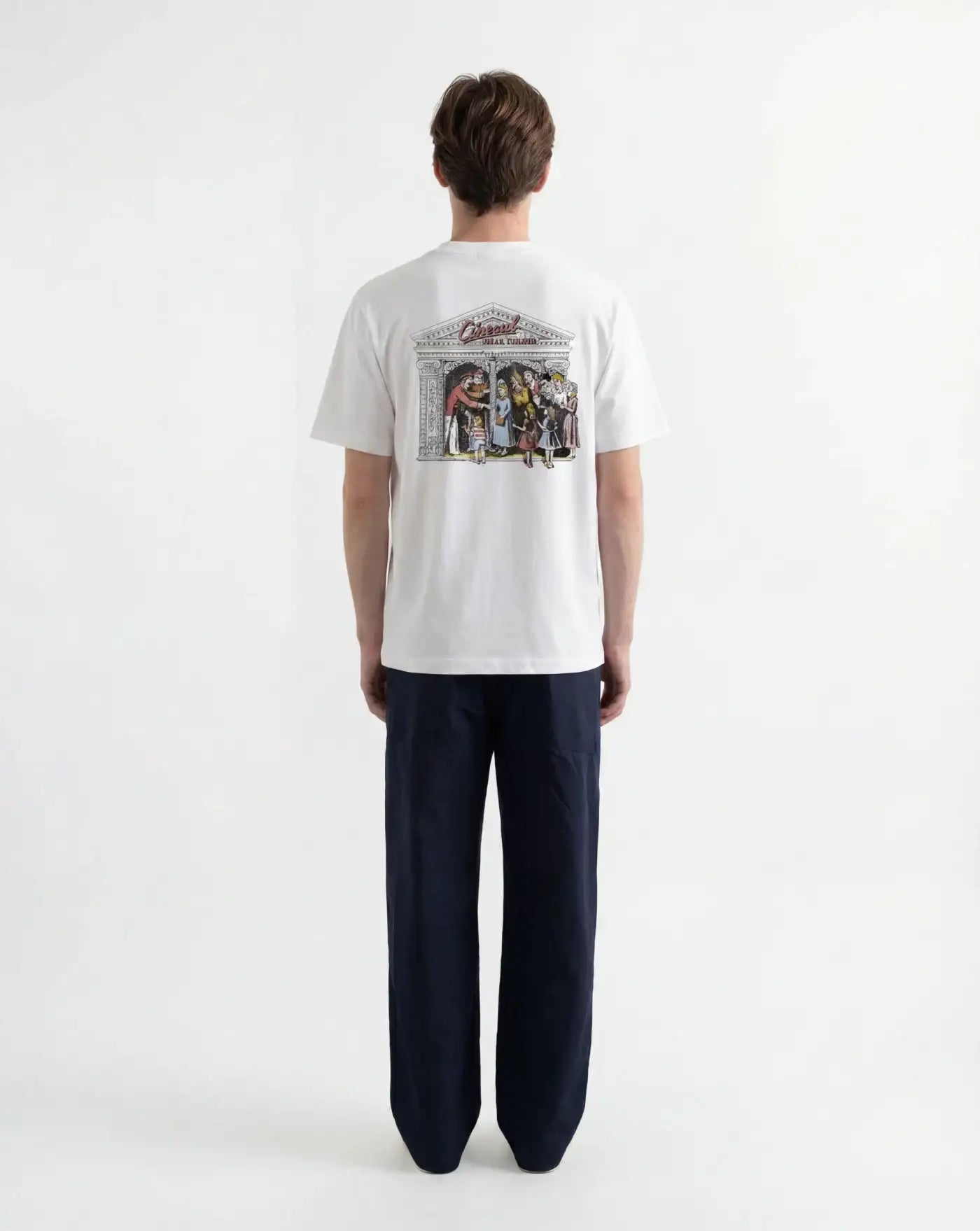 Camiseta Edmmond Media Company 1263030000 PLAIN WHITE EDMMOND