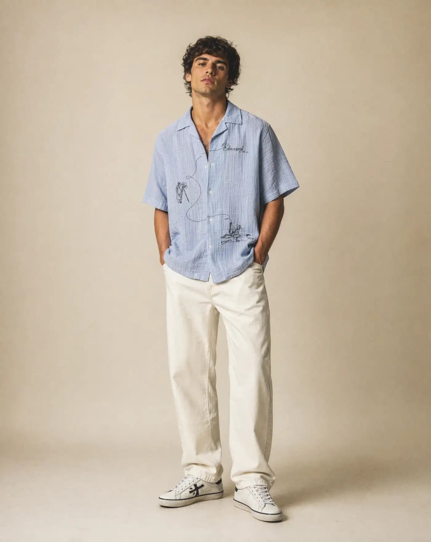 Pantalon Edmmond Avail Pant AVAIL PANT PLAIN OFF WHITEPLAIN OFF WHITE EDMMOND