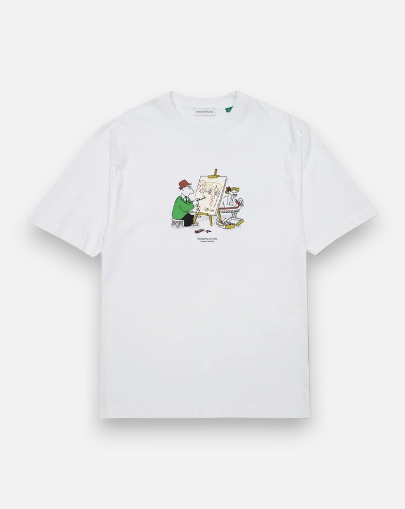 Camiseta Edmmond Avant Garde AVANT GARDE PLAIN WHITEWHITE EDMMOND