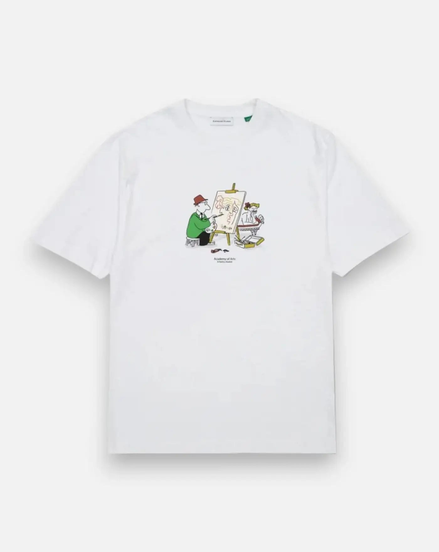 Camiseta Edmmond Avant Garde AVANT GARDE PLAIN WHITEWHITE EDMMOND