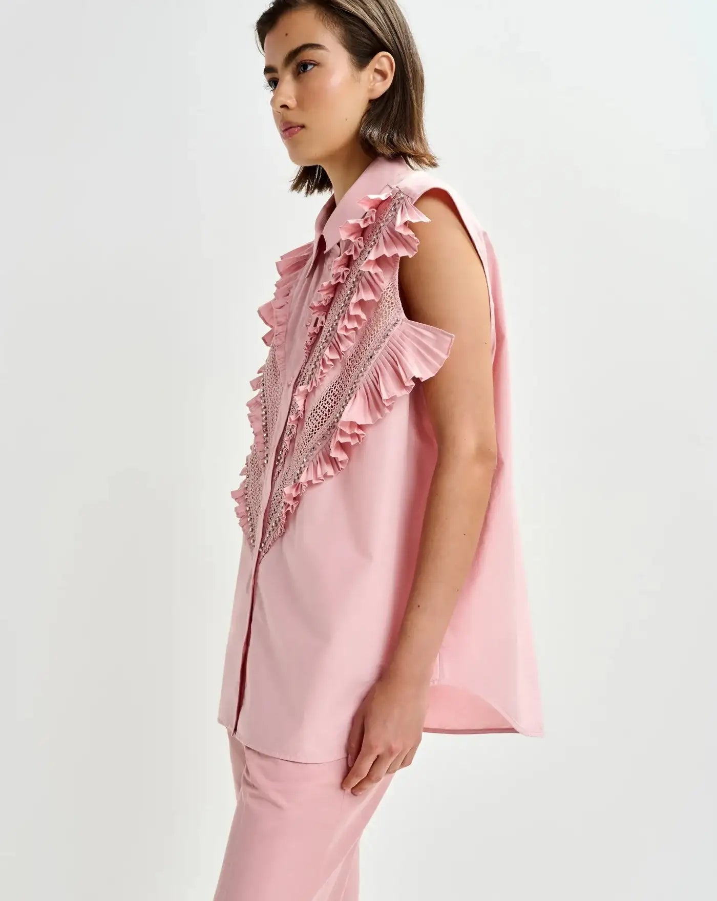 Blusa Essentiel Antwerp Jeandarlene Sleeveless Shirt JEANDARLENE SP19 ESSENTIEL ANTWERP