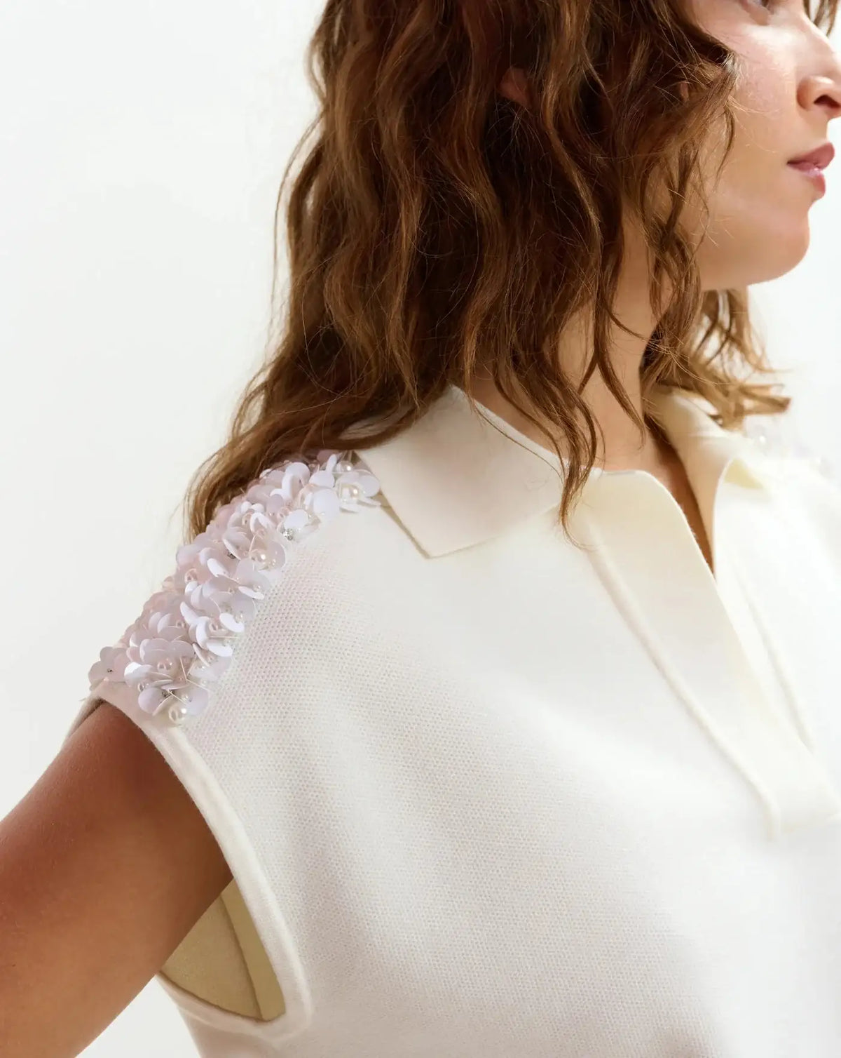 Blusa Essentiel Antwerp Joline JOLINE OW01OFF WHITE ESSENTIEL ANTWERP
