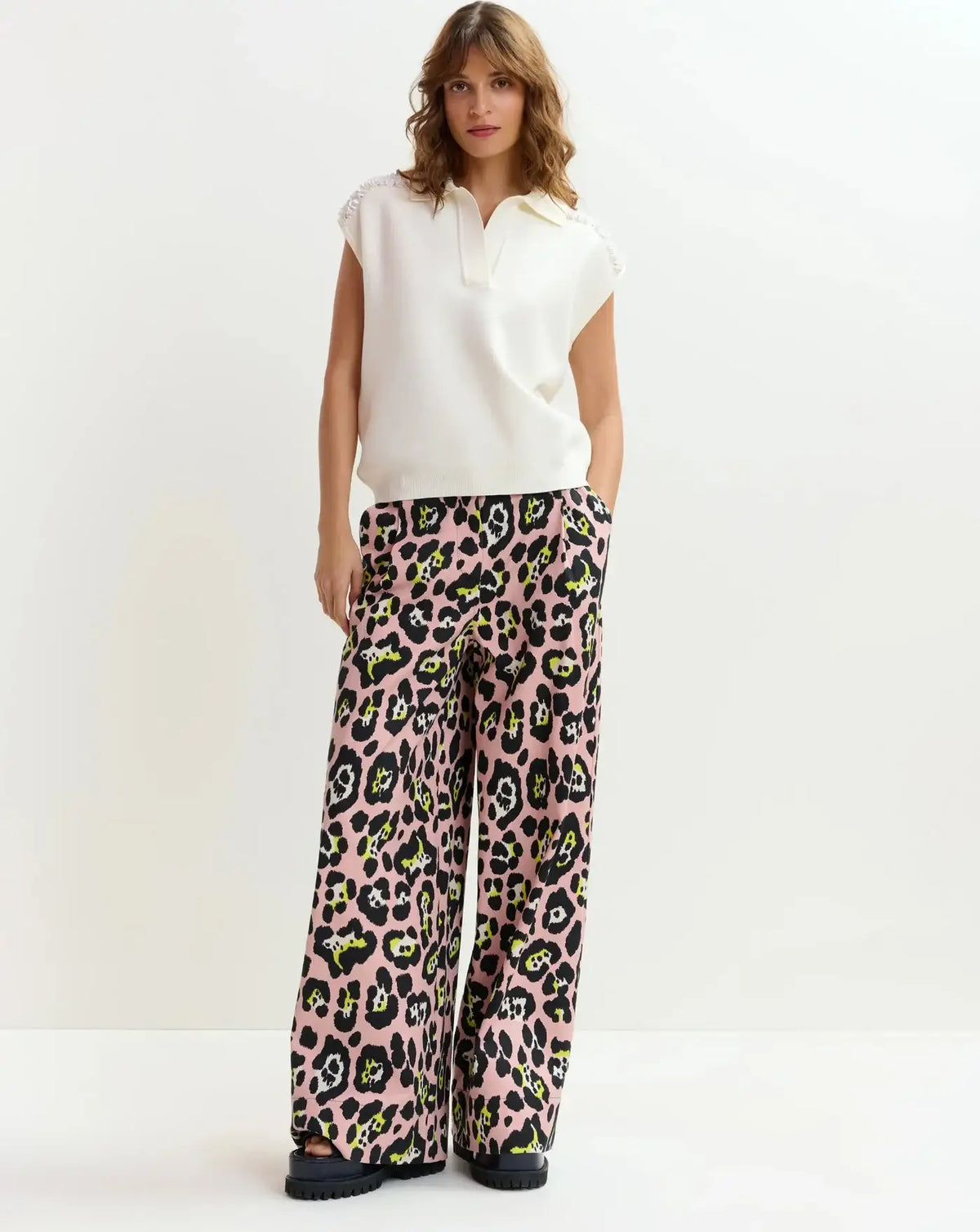 Blusa Essentiel Antwerp Joline JOLINE OW01OFF WHITE ESSENTIEL ANTWERP