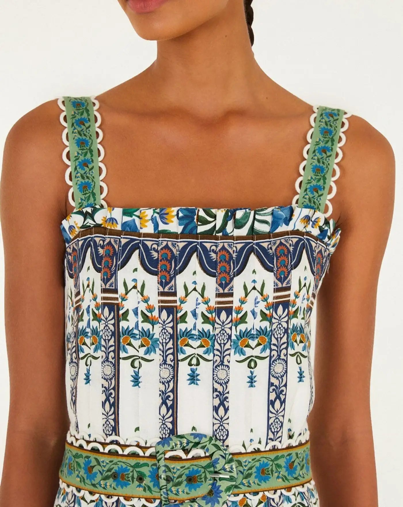 Vestido Farm Rio Manoela 347780 26060 MANOELA OFF-WHITE FARM RIO