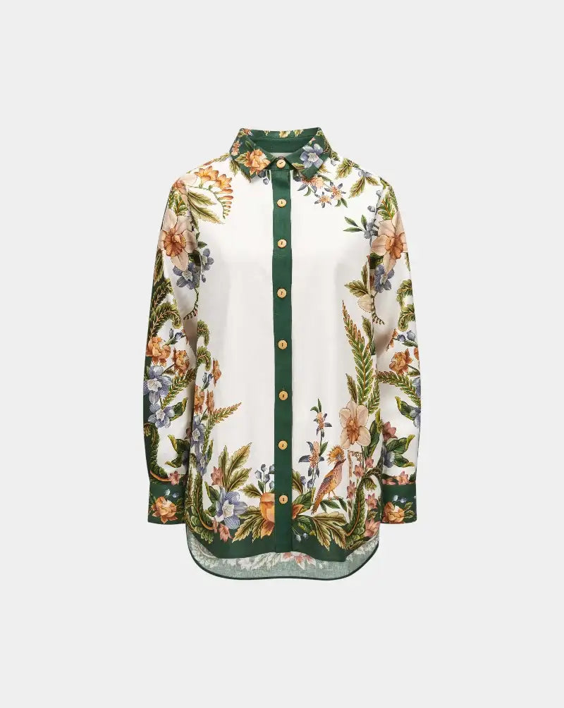 Camisa Farm Rio Nature Sand Shirt 349062 28068 FARM RIO