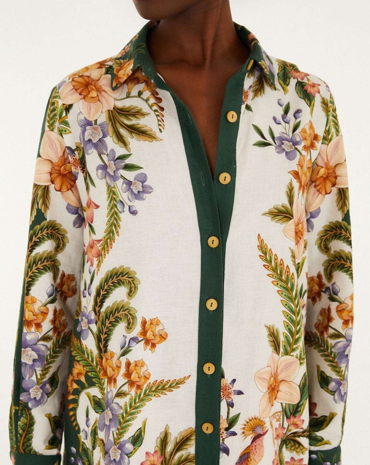 Camisa Farm Rio Nature Sand Shirt 349062 28068 FARM RIO