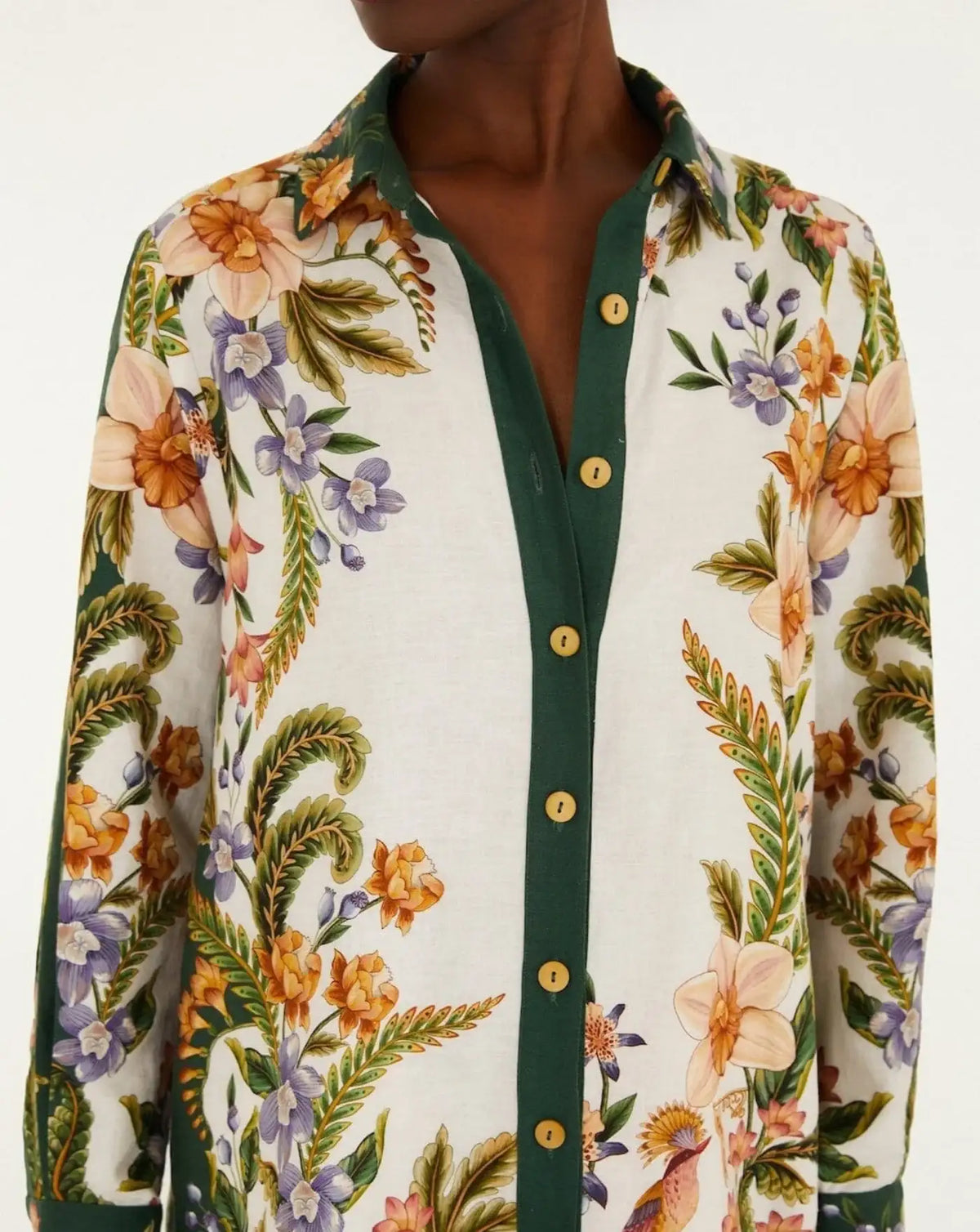 Camisa Farm Rio Nature Sand Shirt 349062 28068 FARM RIO