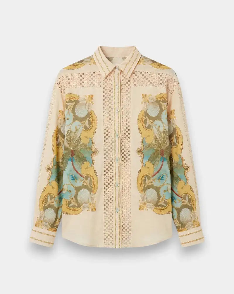 Camisa Farm Rio Royal Sea 349107 26080 ROYAL SEA MULTICOLOR FARM RIO