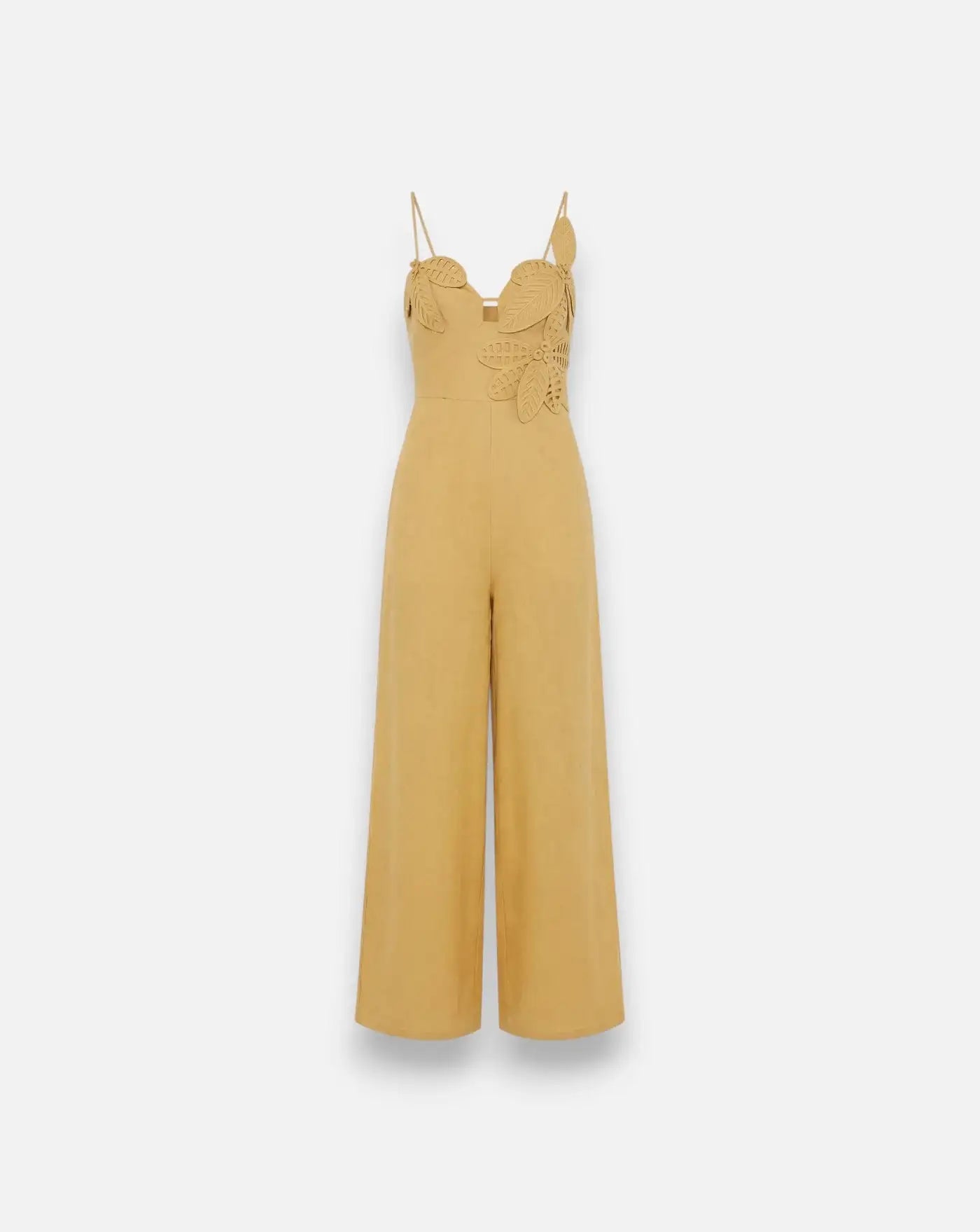 Vestido Farm Rio Sand Flowered Jumpsuit 349647 L0029 SAND FARM RIO