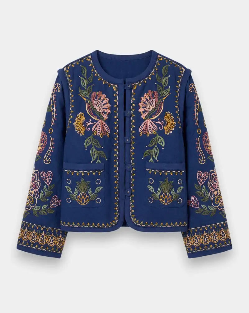 Chaqueta Farm Rio Embroidered Pockets Richelieu Jacket 352001 L0077 FARM RIO