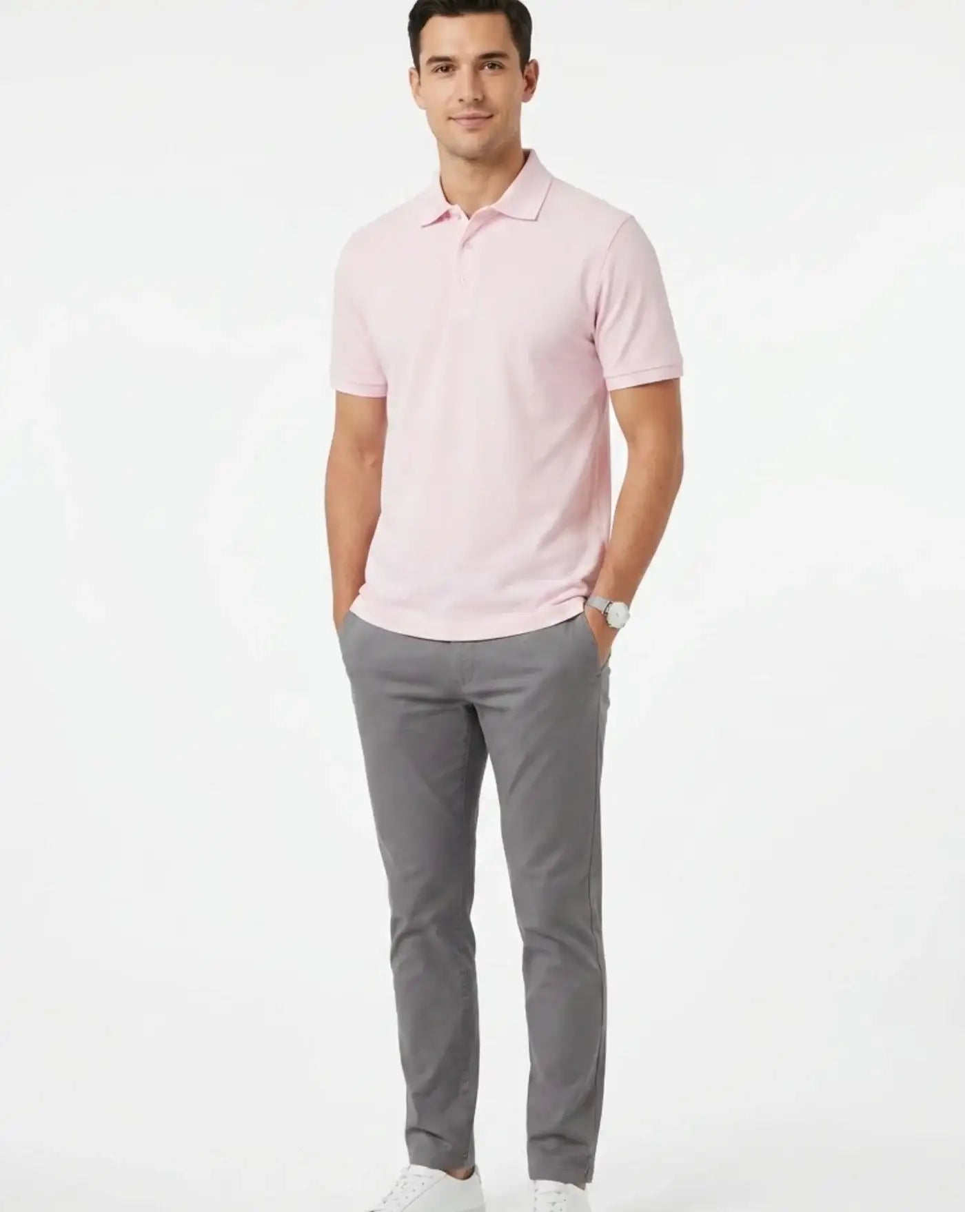 Polo Fedeli North Piquet TUF00102 38/LIGHTMISTYROSE FEDELI
