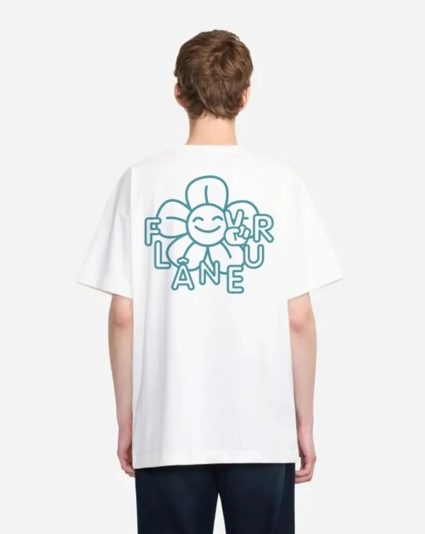 Camiseta Flaneur Happy Flower T-shirt FTSH166 051 FLANEUR